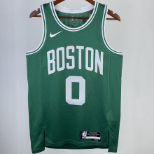 2023/24 Celtics TATUM #0 Green NBA Jerseys 热压