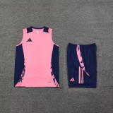 2025 AD~ Pink Vest Training Jersey(A Set)