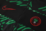 2024/25 Nigeria Black Green Jacket Tracksuit