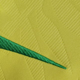 2023/24 Brazil Home 1:1 Quality Yellow Fans Soccer Jersey