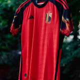 2022/23 Belgium 1:1 Home Red Fans Soccer Jersey