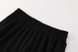 2024 Nk~ Black Sweater Tracksuit