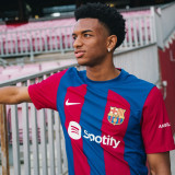 PEDRI #8 BA 1:1 Quality Home Fans Jersey 2023/24 (UCL Font 欧冠字体)