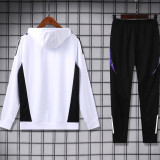 2025 RM White Hoody Zipper Jacket Tracksuit