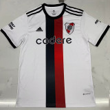 2023/24 River Plate White Fans Soccer Jersey