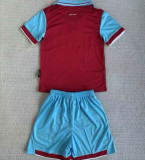 2023/24 Burnley Home Kids Soccer Jersey
