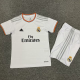 2013/14 RM Home Retro Kids Soccer Jersey