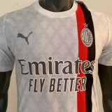 2023/24 AC Milan Away Whihte Player Version Soccer Jersey