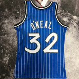 1994/95 Magic ONEAL #32 Blue Retro NBA Jerseys 热压