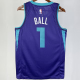 Hornets BALL #1 NBA Jerseys