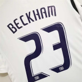 2012/13 LA Galaxy FC Home White Retro Long Sleeve Jers