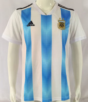 2018 Argentina Home Retro Soccer Jersey
