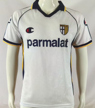 2003/04 Parma Away White Retro Soccer Jersey