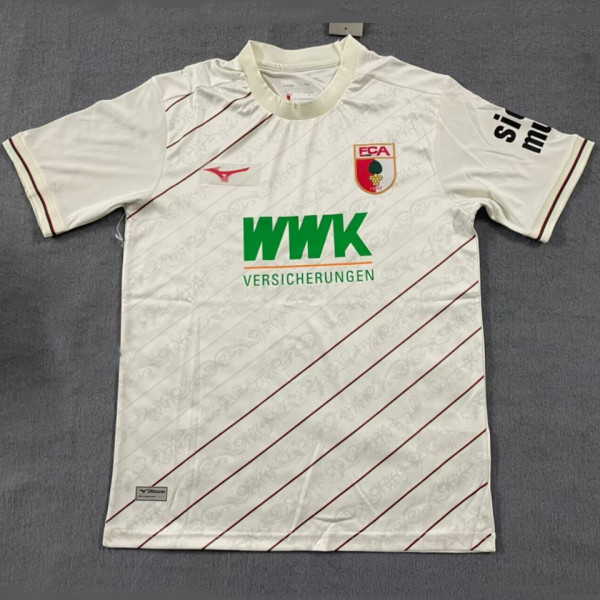 2024/25 FC Augsburg Home Fans Soccer Jersey 奥格斯堡
