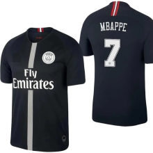 MBAPPE #7 PSG JD 1:1 Quality Black Fans Jersey 2018/19