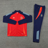 2025 Spain Red Jacket Tracksuit