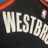 2023/24 KC Thunder WESTBROOK #0 Black City Edition NBA Jerseys