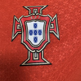 2025 Portugal Home Red Player Version Soccer Jersey