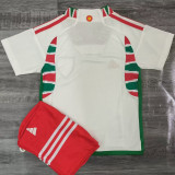 2022/23 Wales Away White Kids Jersey