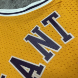 2007/08 Lakers BRYANT #24 Retro Yellow NBA Jerseys热压