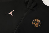 2024/25 PSG Black Jacket Tracksuit