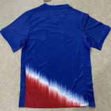 PULISIC #10 U.S 1:1 Quality Away Blue Red Fans Soccer Jersey 2024/25