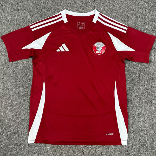 2025 Qatar Home Fans Soccer Jersey