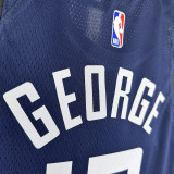 2023/24 Clippers GEORGE #13 Sapphire Blue City Edition NBA Jerseys