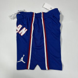 2024/25 Jordon Blue NBA Cotton Shorts Pants
