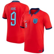 KANE #9 England 1:1 Away Red Fans Jersey 2022/23