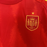 LAMINE YAMAL #10 Spain 1:1 Quality Home Red Fans Jersey 2024/25