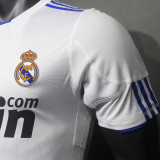 2010/11 RM Home White Retro Player Version Soccer Jersey 球员版