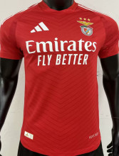 2024/25 Benfica Home Red Player Version Soccer Jersey