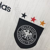 1996 Germany Home White Retro Soccer Jersey