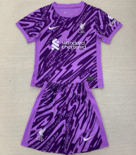 2024/25 LFC GK Purple Kids Soccer Jersey