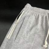 2024/25 Nk~ Grey Pure Cotton Sports Trousers Zipper style