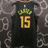 Hawks CARTER #15 Black NBA Jersey