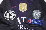 NEYMAR JR #11 BA Third Retro Soccer Jersey 2016/17 （带臂章 5字杯+欧冠球+公平条）