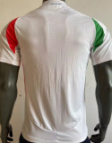 2024 Italy Away Whte Player Version Soccer Jersey
