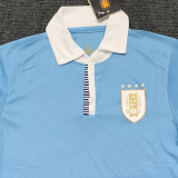 2024/25 Uruguay Home Blue Fans Jersey