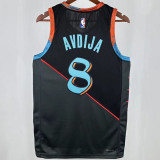 2025 Wizards AVDIJA #8 Black City Edition NBA Jerseys