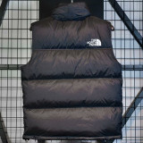 1996 THE N FACE Black Vest Cotton Jacket
