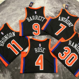 2023 NY Knicks BRUNSON #11 Black City Edition NBA Jerseys