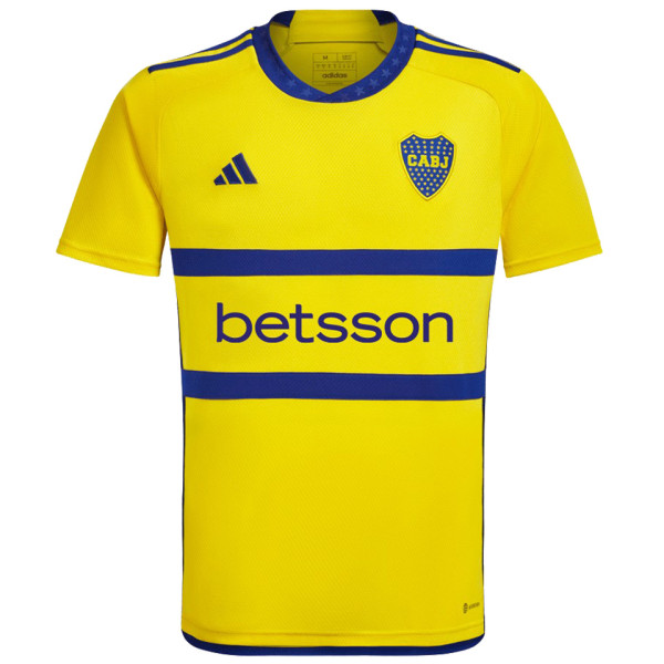 2023/24 Boca Away Yellow Fans Soccer Jersey