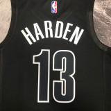 2023 Nets HARDEN #13 Black NBA Jerseys