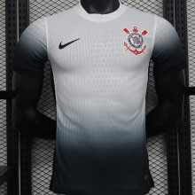 2024/25 Corinthians Home White Player Version Soccer Jersey