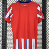 GRIEZMANN #7 ATM Home Fans Jersey 2024/25 （LaLiga Font 西甲字体 有号下广告  ）