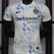 2025/26 In Milan Away White Player Version Soccer Jersey