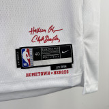 2023/24 Rockets GREEN #4 White City Edition NBA Jerseys