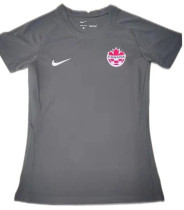 2021-2023 Canada Away Black Women Soccer Jersey